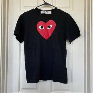 CDG Comme Des Garcon Black Tshirt